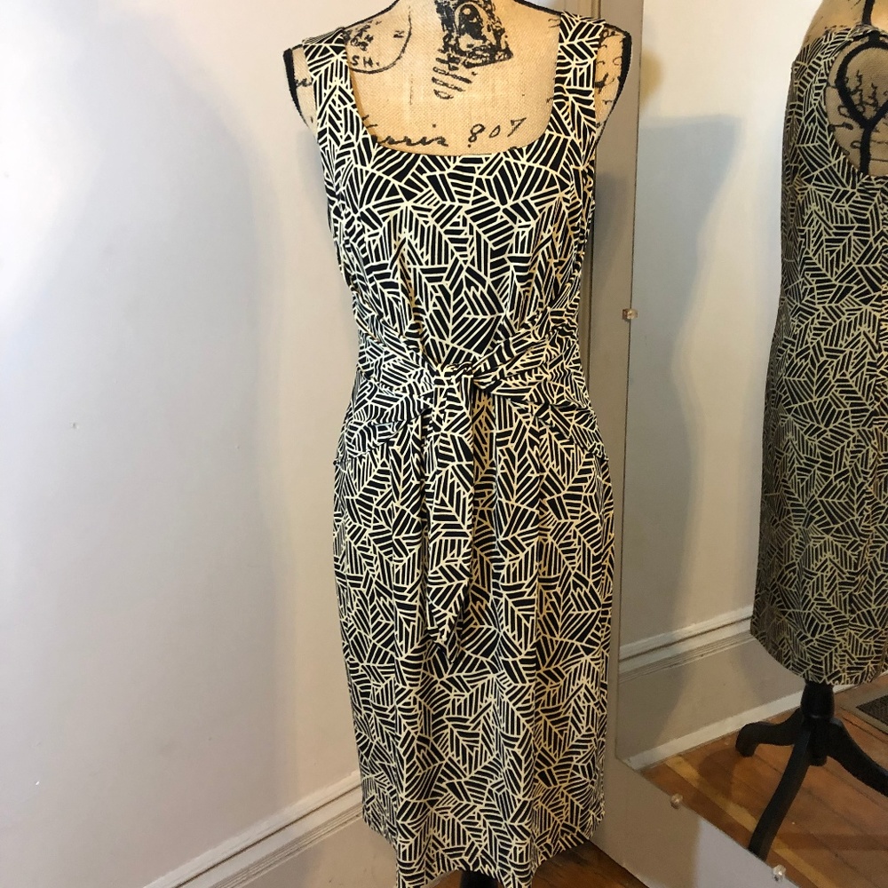 David Meister Front Tie Dress